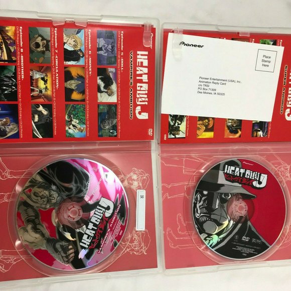 4 DVD 2002 Heat Guy J Limitd Edition Collectors Box 1 Anime Geneon English & Jpn - Picture 3 of 8